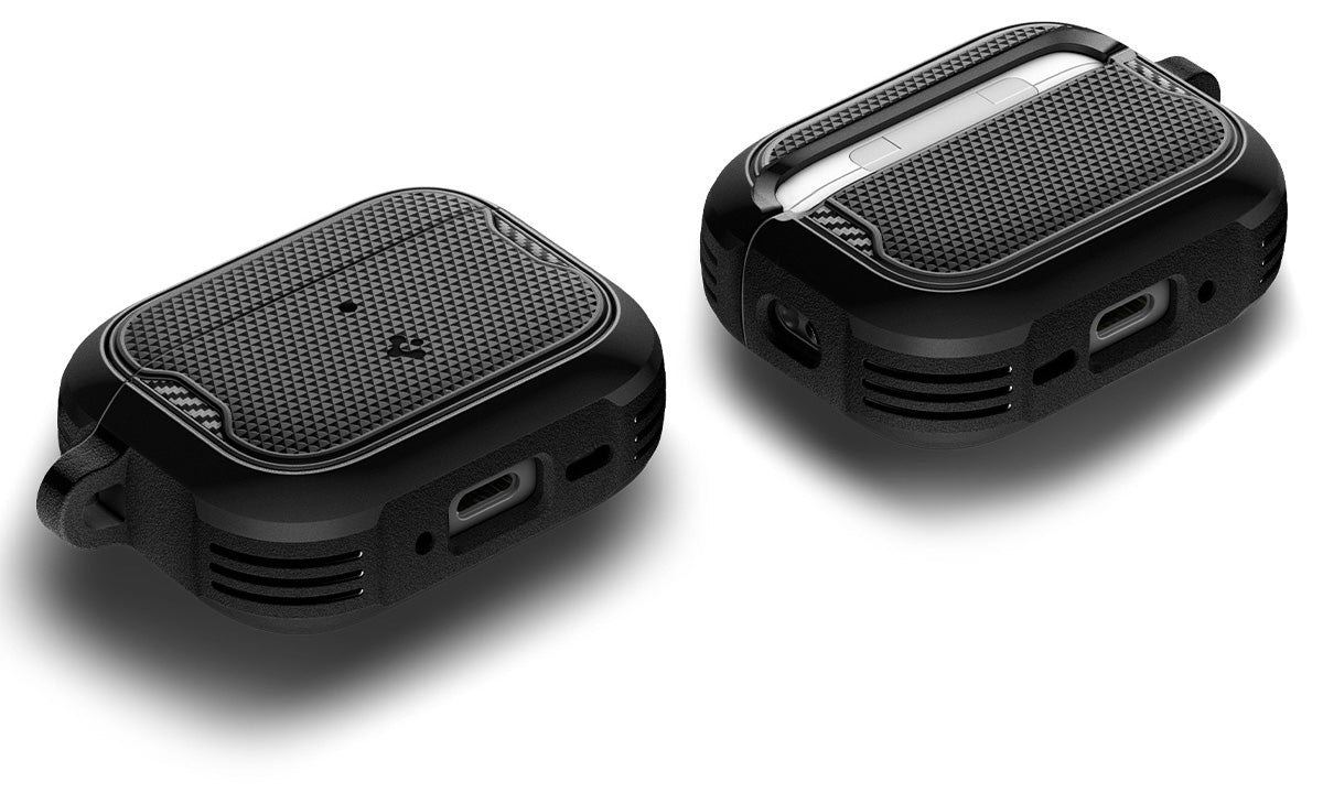 Schutzhülle für Apple AirPods Pro 3, Spigen Core Armor, Schwarz