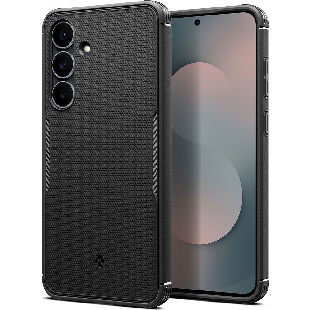 Handyhülle für Galaxy S25 FE, Spigen Core Armor Mag mit MagSafe, Schwarz