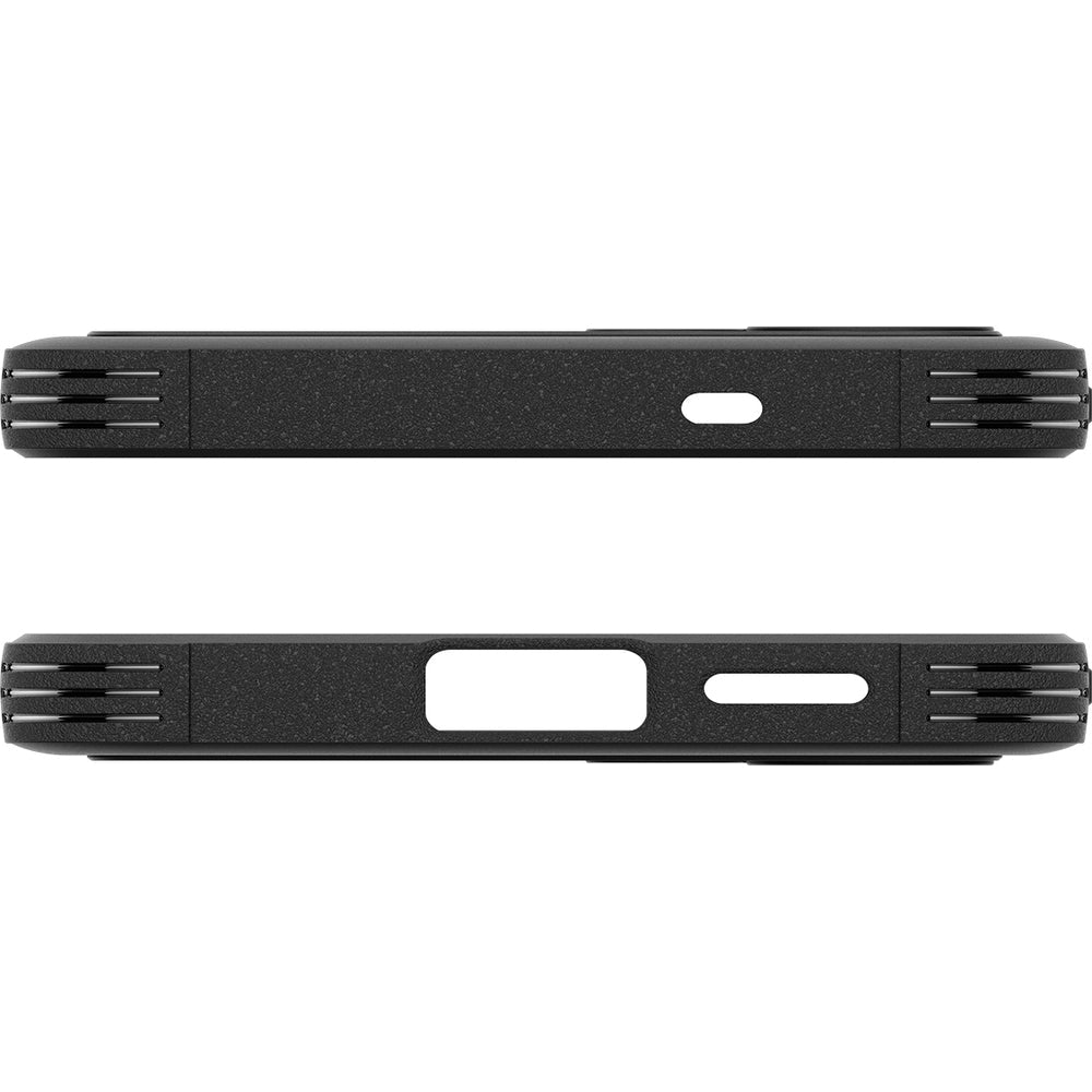 Handyhülle für Galaxy S25, Spigen Core Armor Mag mit MagSafe, Schwarz