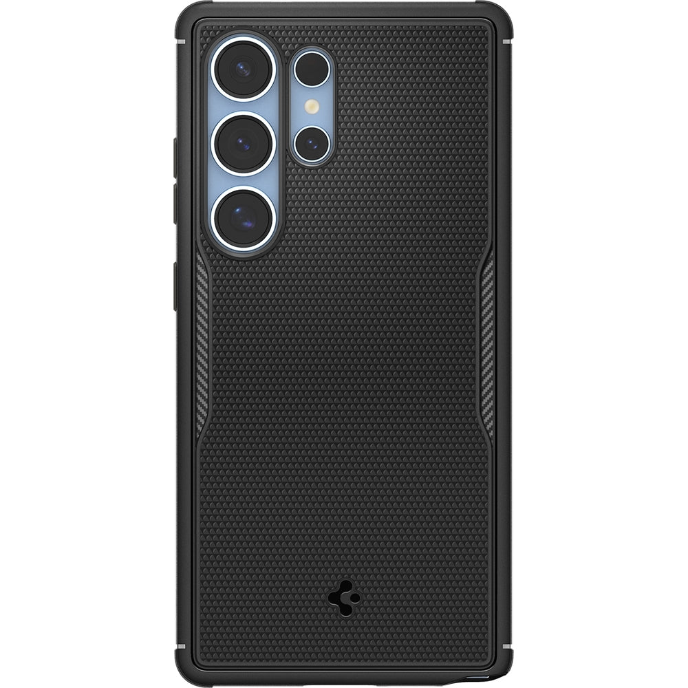 Handyhülle für Galaxy S25 Ultra, Spigen Core Armor Mag mit MagSafe, Schwarz