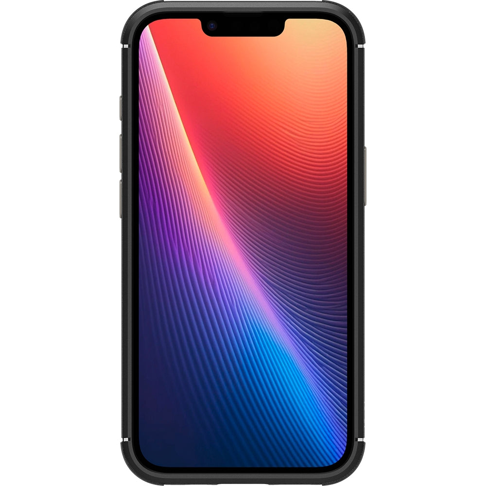 Handyhülle für iPhone 17e / 16e, Spigen Core Armor Mag mit MagSafe, Schwarz