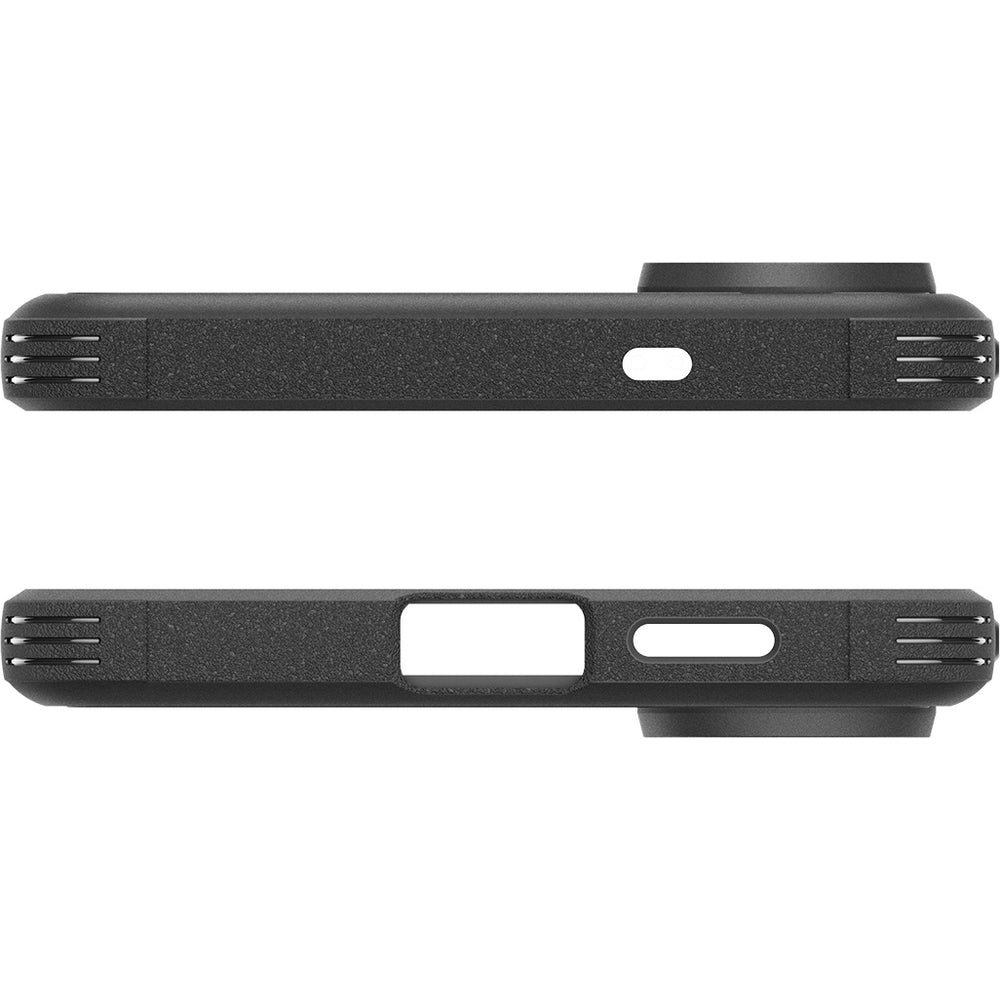Handyhülle für Galaxy S25 Edge, Spigen Core Armor Mag mit MagSafe, Schwarz