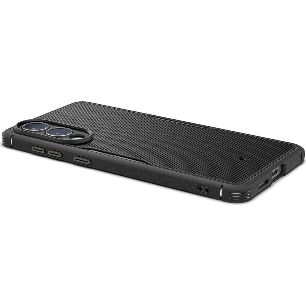 Handyhülle für Galaxy S25 Edge, Spigen Core Armor Mag mit MagSafe, Schwarz