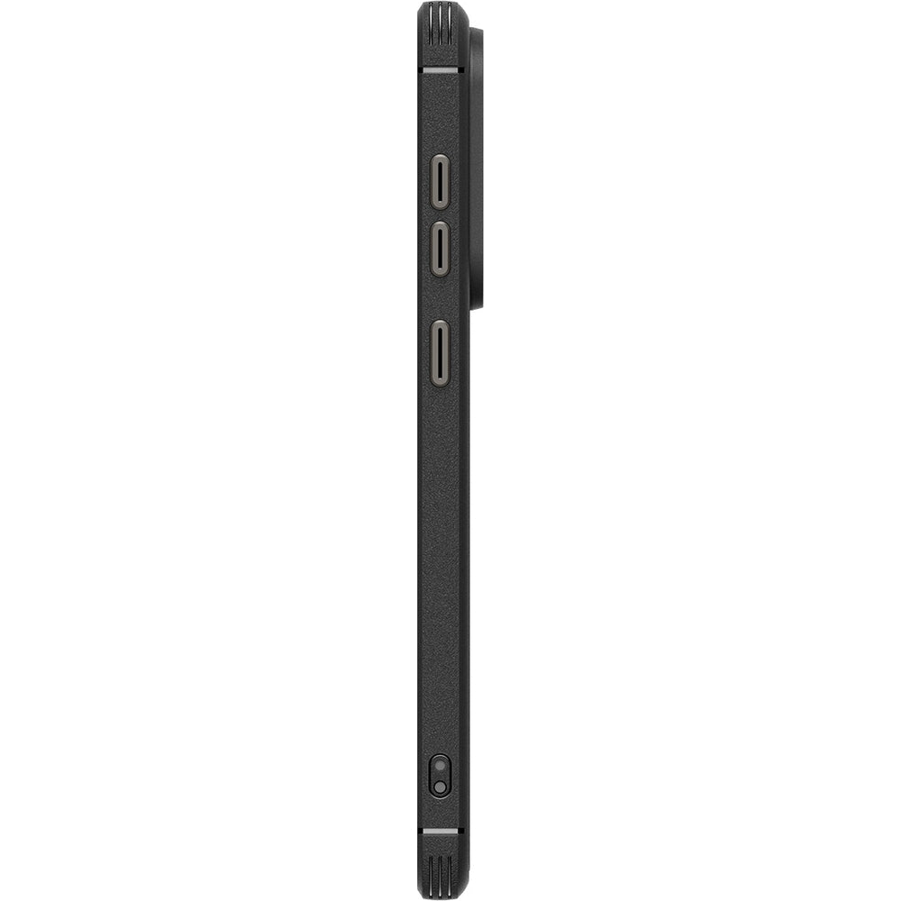 Handyhülle für Galaxy S25 Edge, Spigen Core Armor Mag mit MagSafe, Schwarz