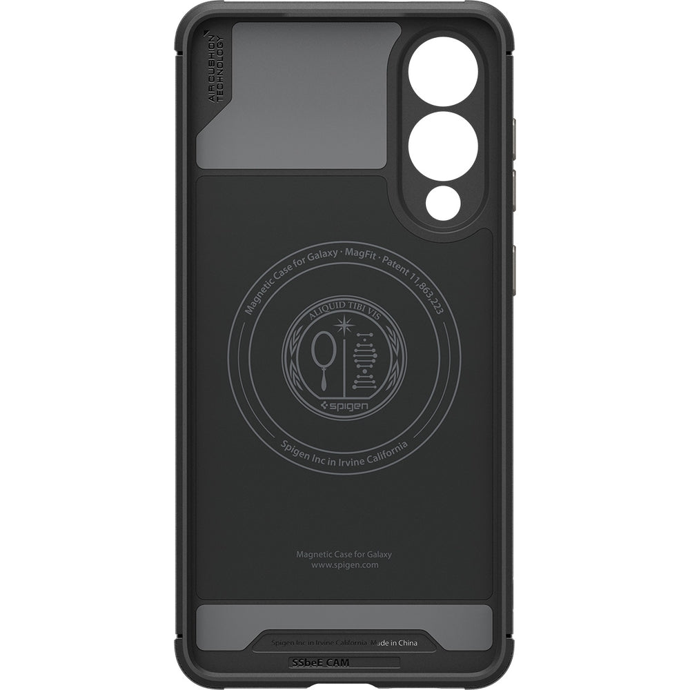 Handyhülle für Galaxy S25 Edge, Spigen Core Armor Mag mit MagSafe, Schwarz
