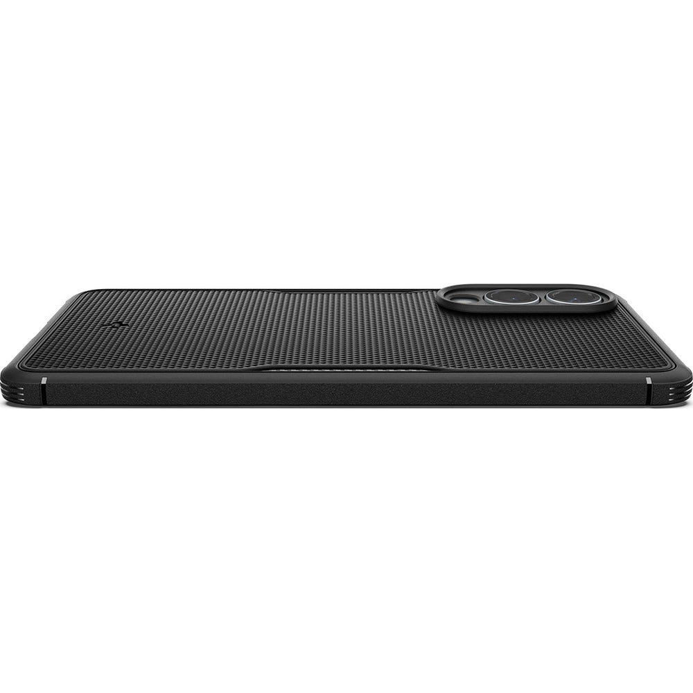 Handyhülle für Galaxy S25 Edge, Spigen Core Armor Mag mit MagSafe, Schwarz