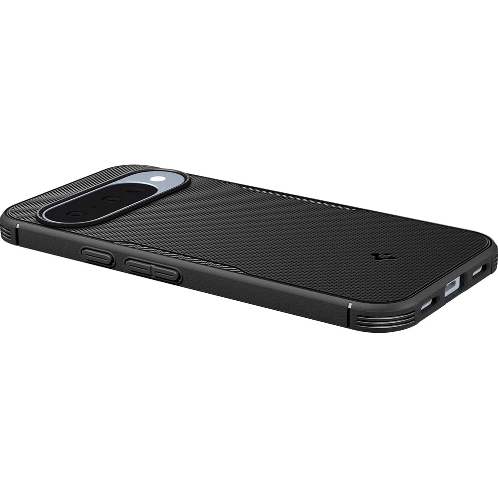 Handyhülle für Google Pixel 10 Pro / Pixel 10, Spigen Core Armor Mag mit MagSafe, Schwarz