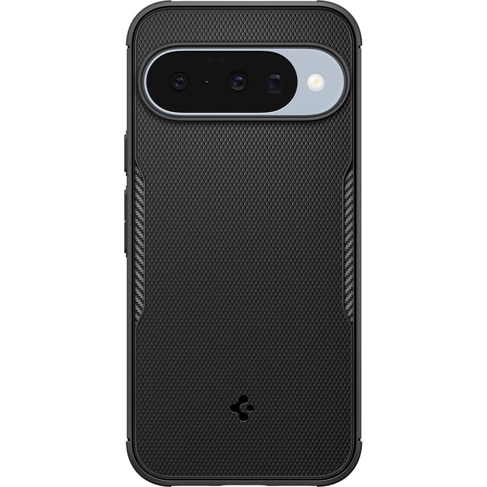 Handyhülle für Google Pixel 10 Pro / Pixel 10, Spigen Core Armor Mag mit MagSafe, Schwarz