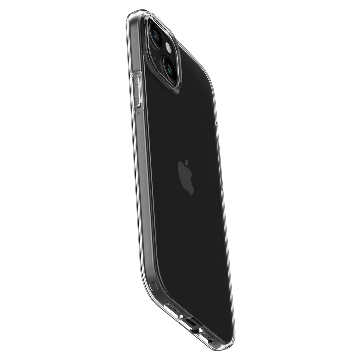 Schutzhülle Spigen Crystal Flex für Apple iPhone 15, Transparent
