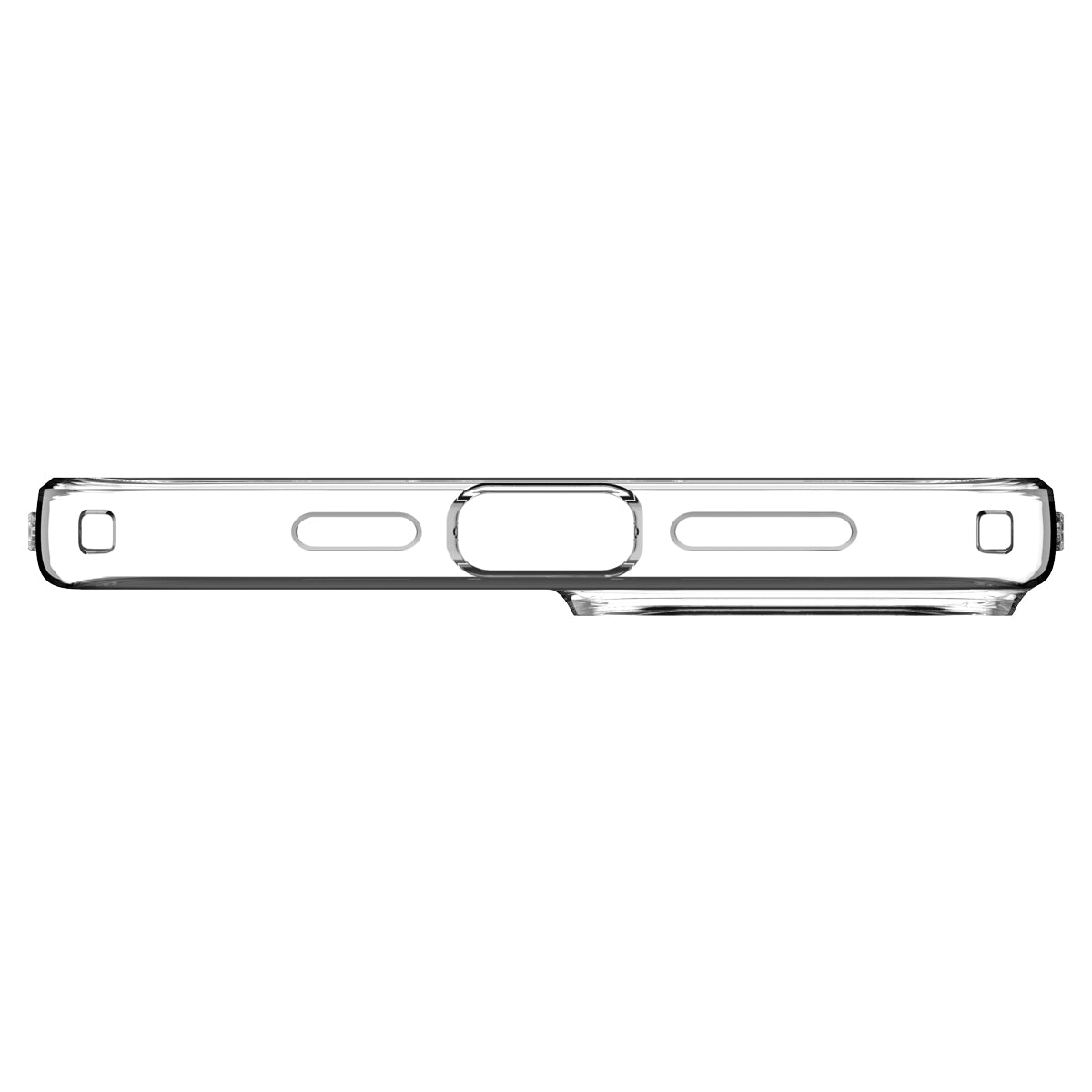 Schutzhülle Spigen Crystal Flex für Apple iPhone 15, Transparent