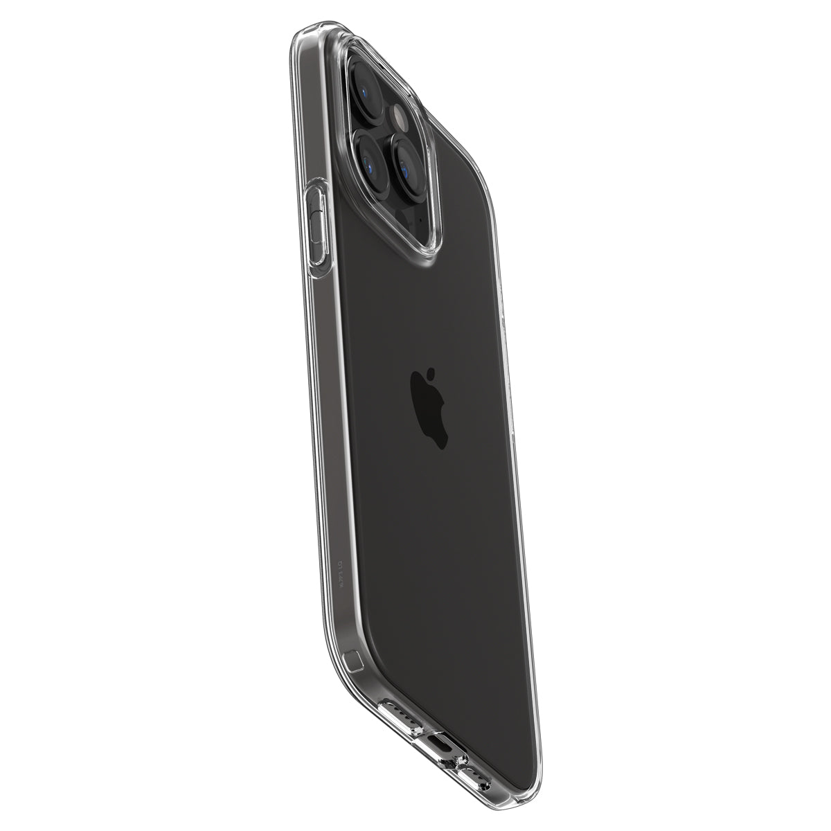 Schutzhülle Spigen Crystal Flex für iPhone 15 Pro Max, Transparent