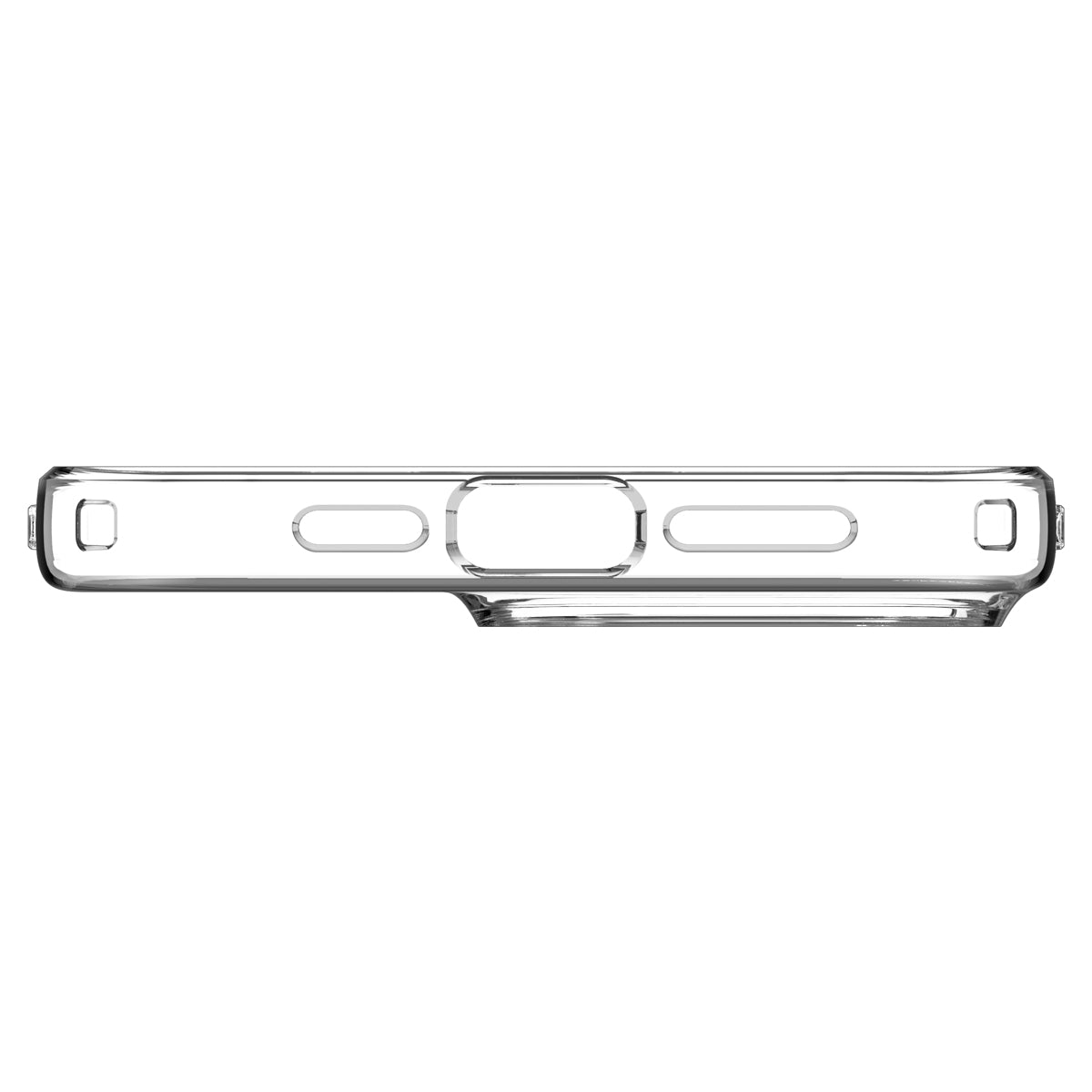 Schutzhülle Spigen Crystal Flex für iPhone 15 Pro Max, Transparent