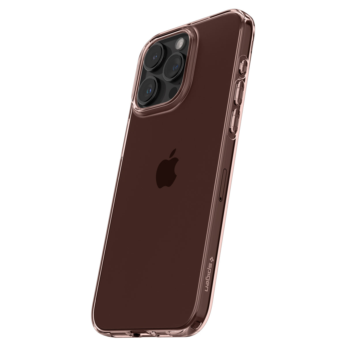 Schutzhülle Spigen Crystal Flex für iPhone 15 Pro Max, Rosa