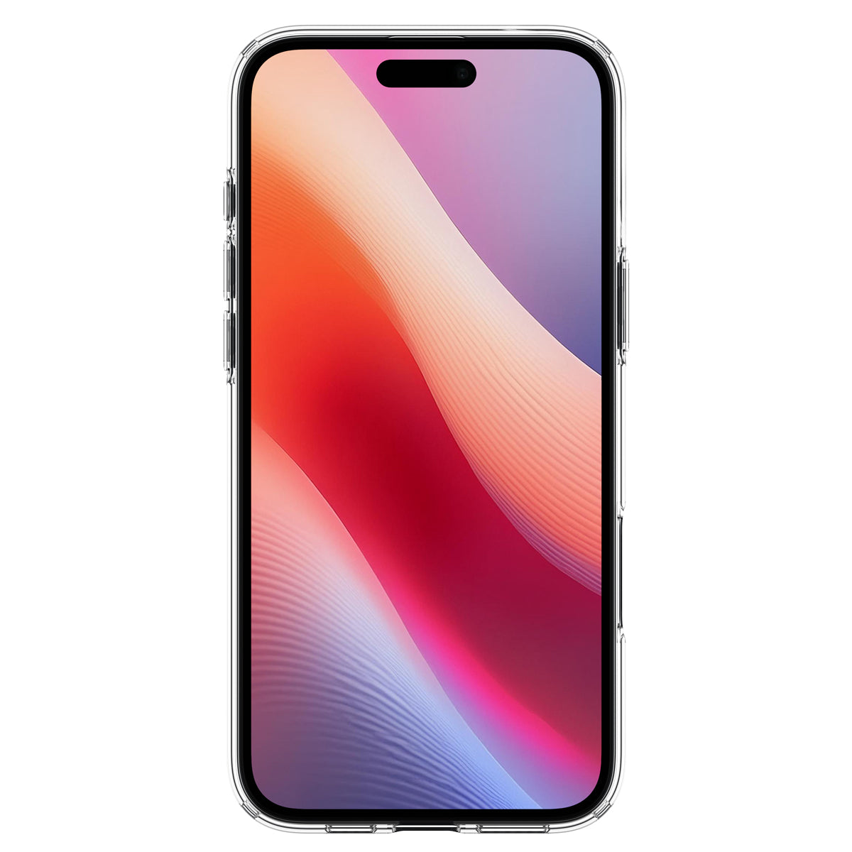 Handyhülle für iPhone 16, Spigen Crystal Flex, Transparent
