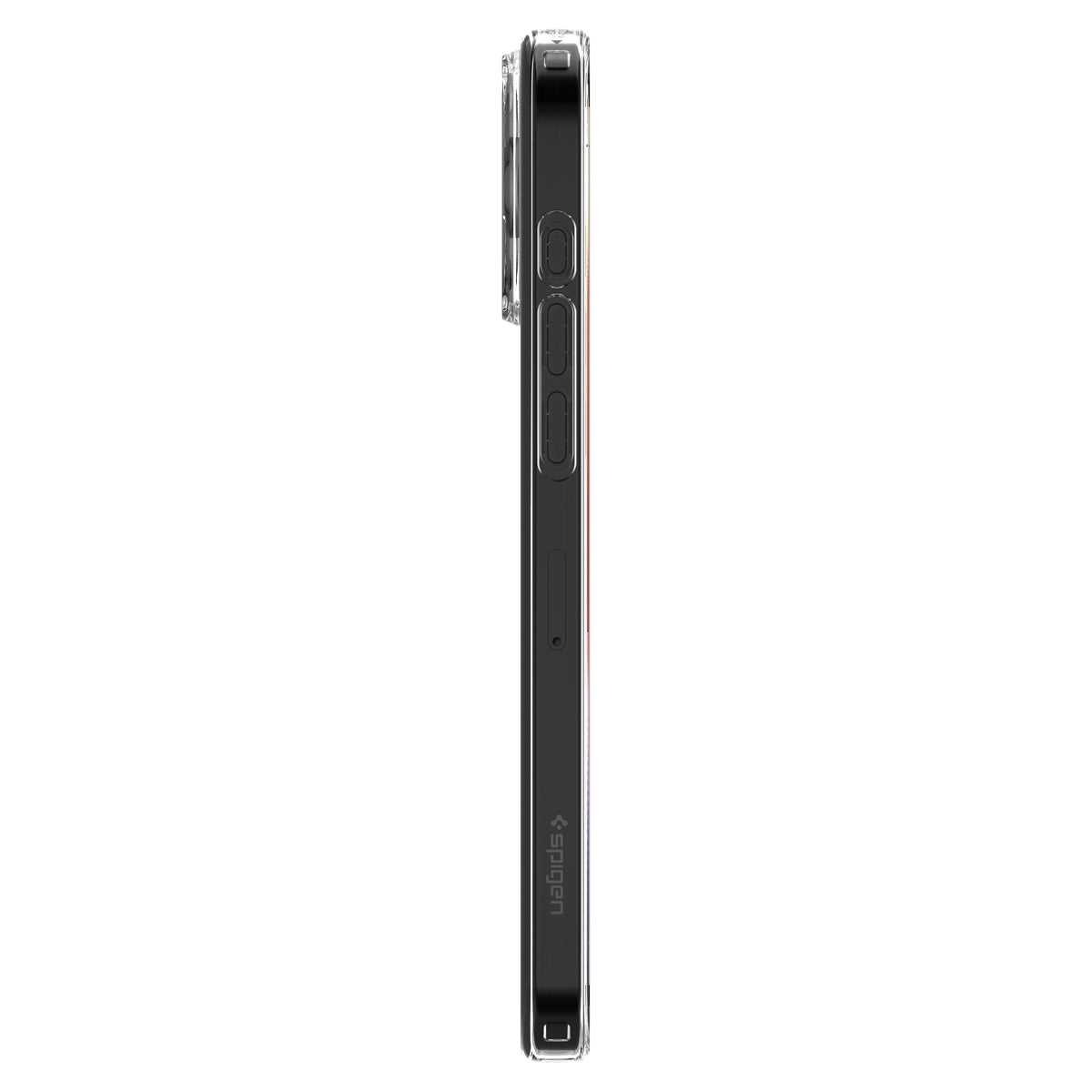 Handyhülle für iPhone 16 Pro Max, Spigen Crystal Flex Mag mit MagSafe, Transparent-Weiß
