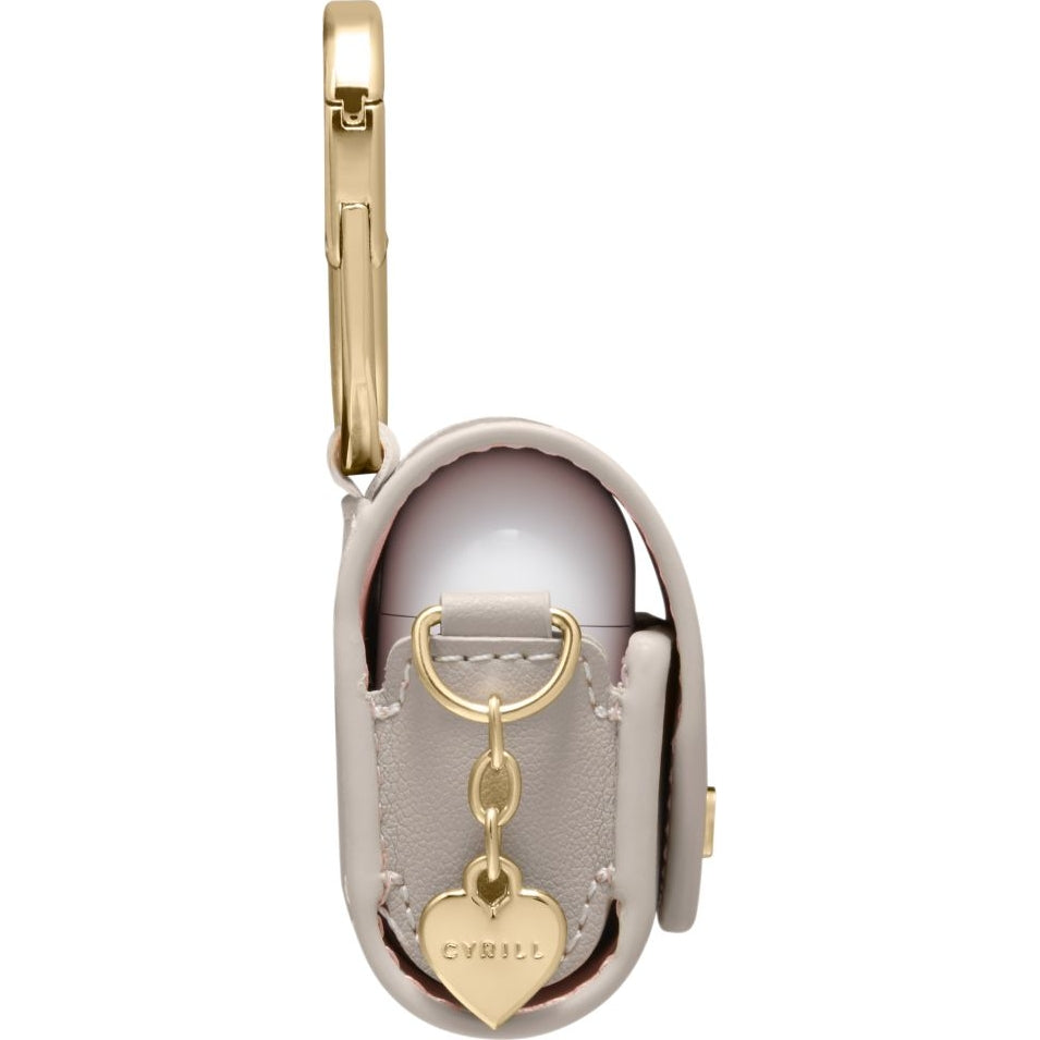Schutzhülle mit Umhängeband für AirPods 5 / 4, Spigen Cyrill Mini Bag, Beige