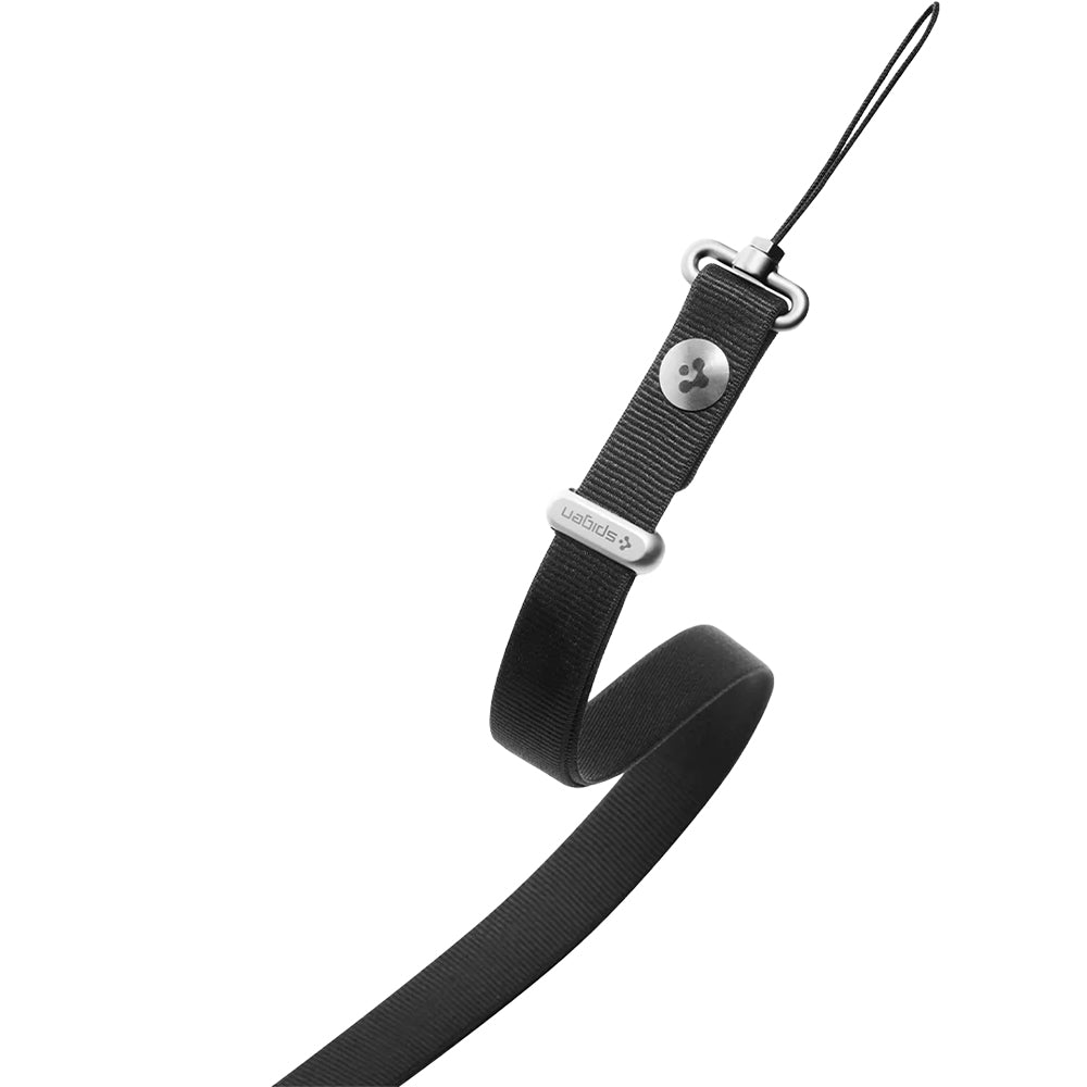 Umhängeband für Smartphone und Kamera, Spigen Lanyard Strap DA30L, Schwarz