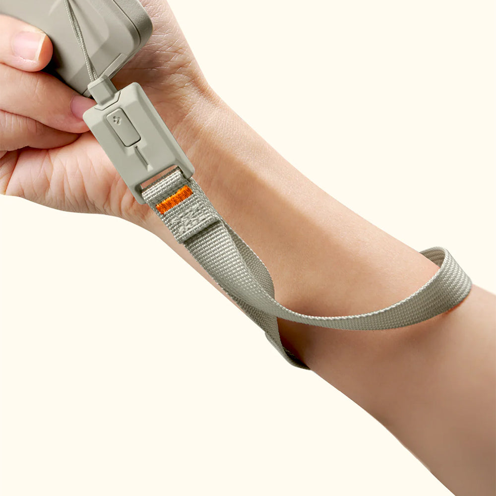 Handyband mit Handschlaufe, Spigen Classic LS Phone Strap DA30S-LS, Beige