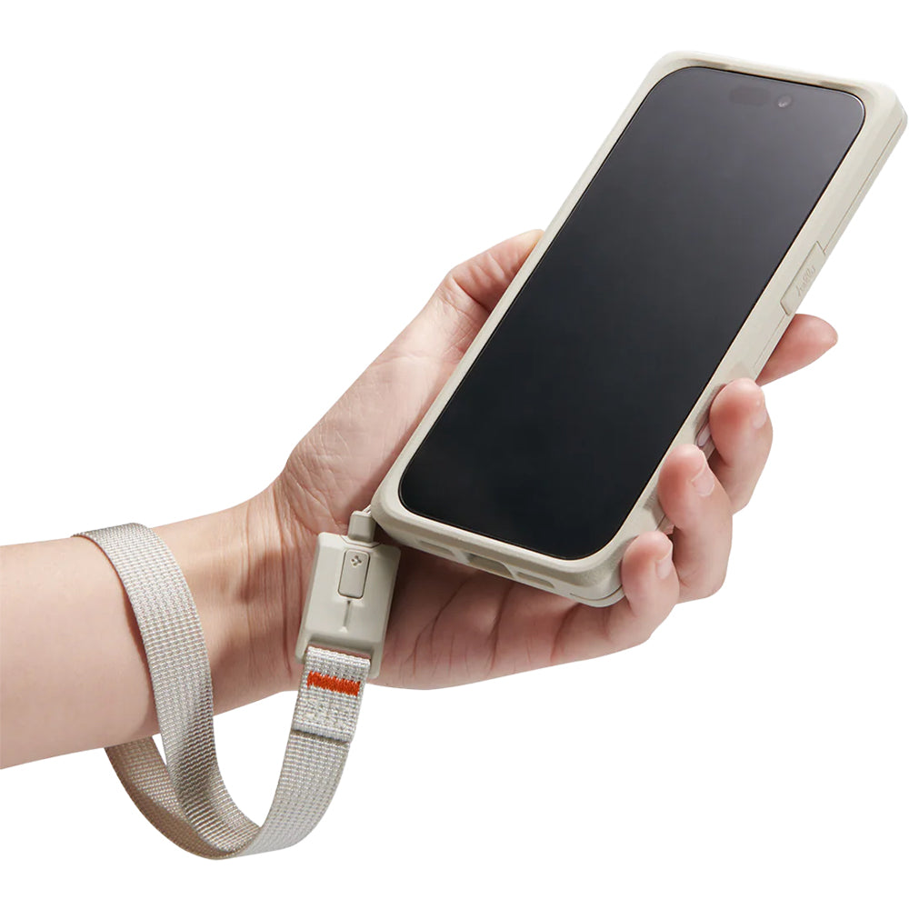Handyband mit Handschlaufe, Spigen Classic LS Phone Strap DA30S-LS, Beige