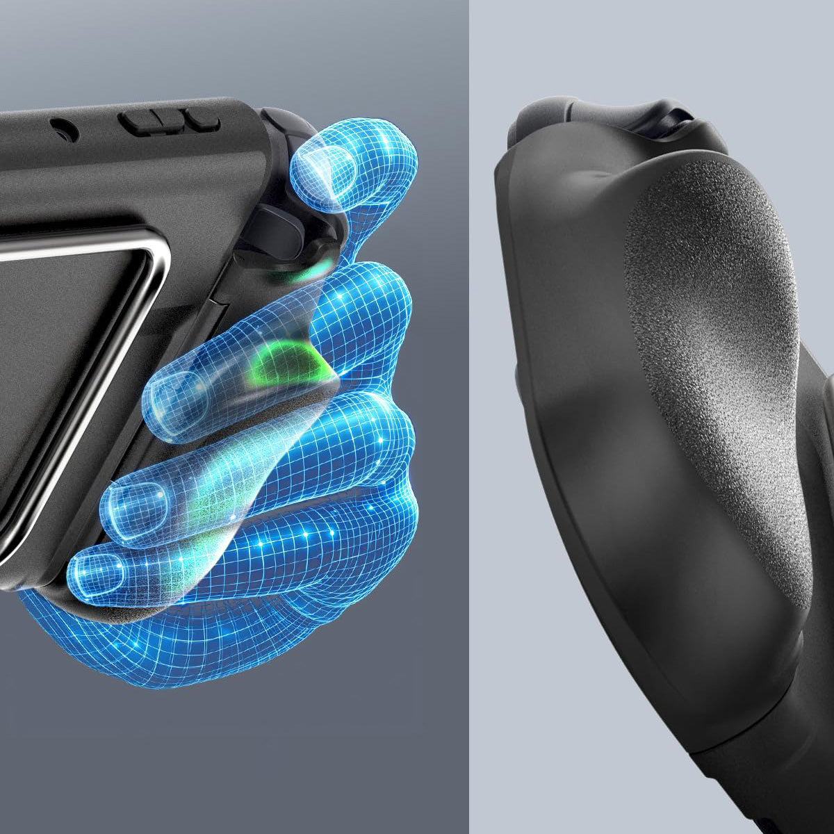 Hülle für Nintendo Switch 2, Spigen Dual Grip Pro, Schwarz