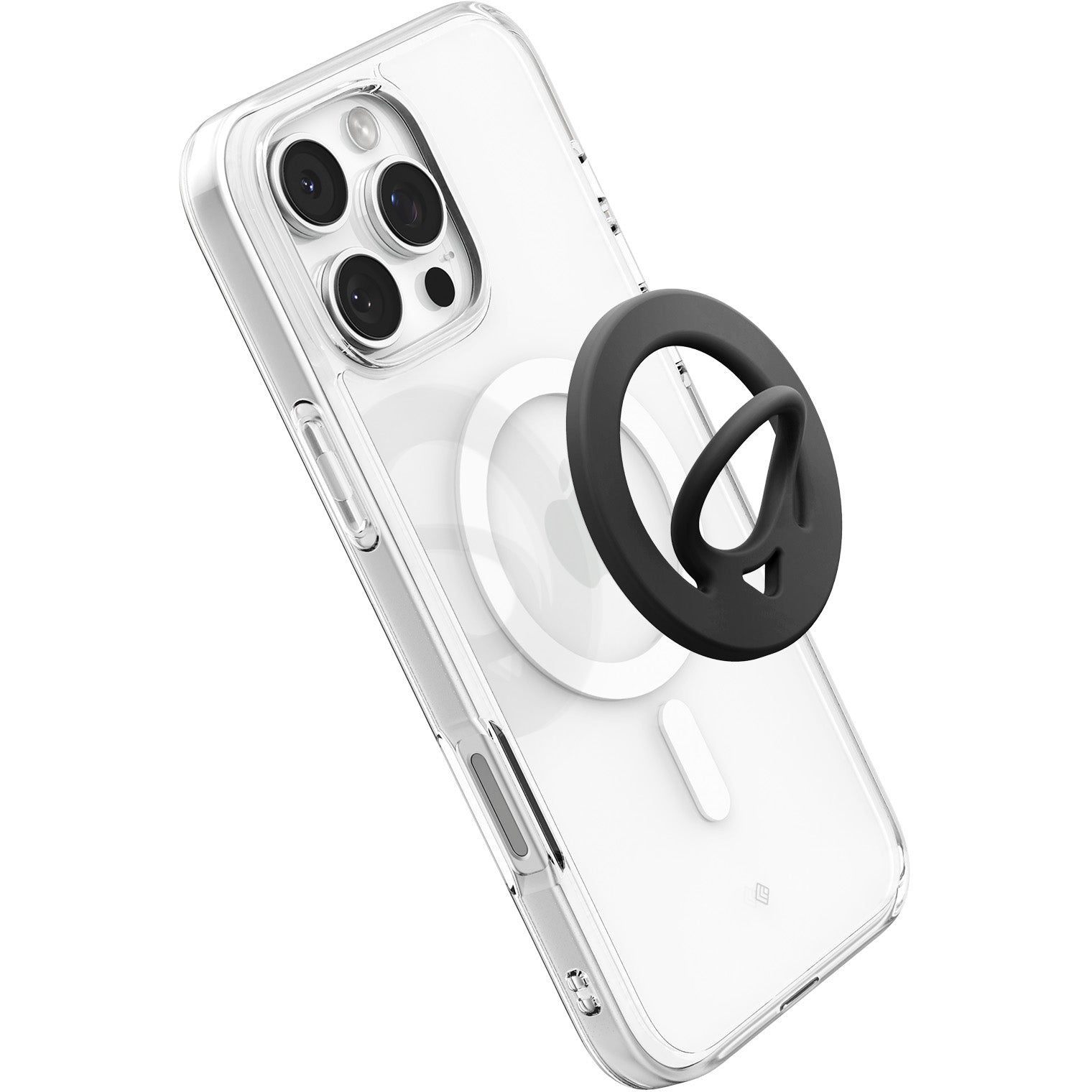 Magnetischer Fingerhalter für MagSafe, Spigen Dual Pop MagFit Holder, Schwarz