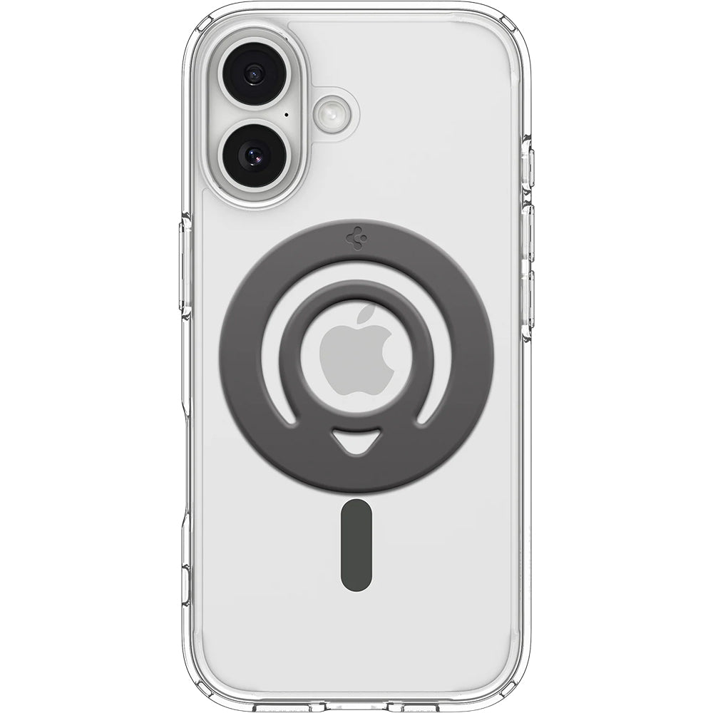 Magnetischer Fingerhalter für MagSafe, Spigen Dual Pop MagFit Holder, Dunkelgrau