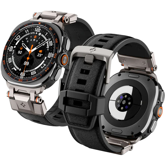 Armband für Galaxy Watch Ultra 2 / Ultra, Spigen DuraPro Armor, Schwarz