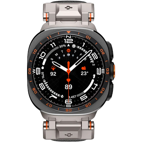 Armband für Galaxy Watch Ultra 2 / Ultra, Spigen DuraPro Armor, Schwarz