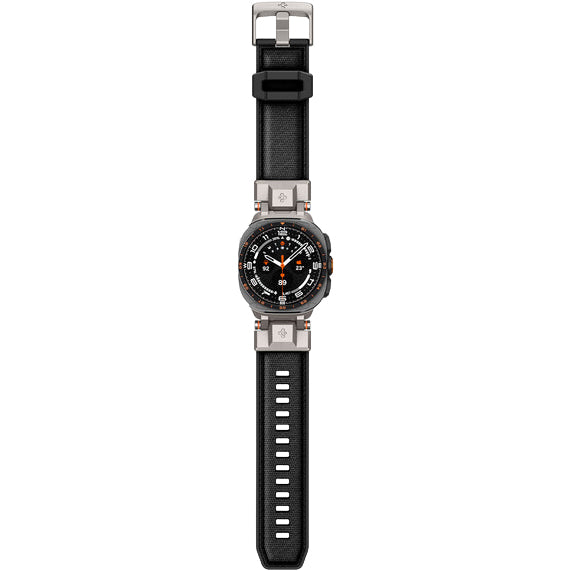 Armband für Galaxy Watch Ultra 2 / Ultra, Spigen DuraPro Armor, Schwarz
