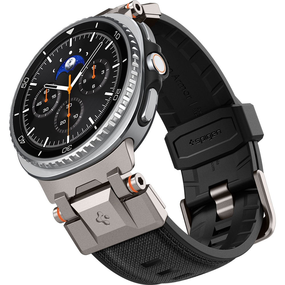 Armband für Galaxy Watch 8 / Classic, Spigen DuraPro Armor, Schwarz