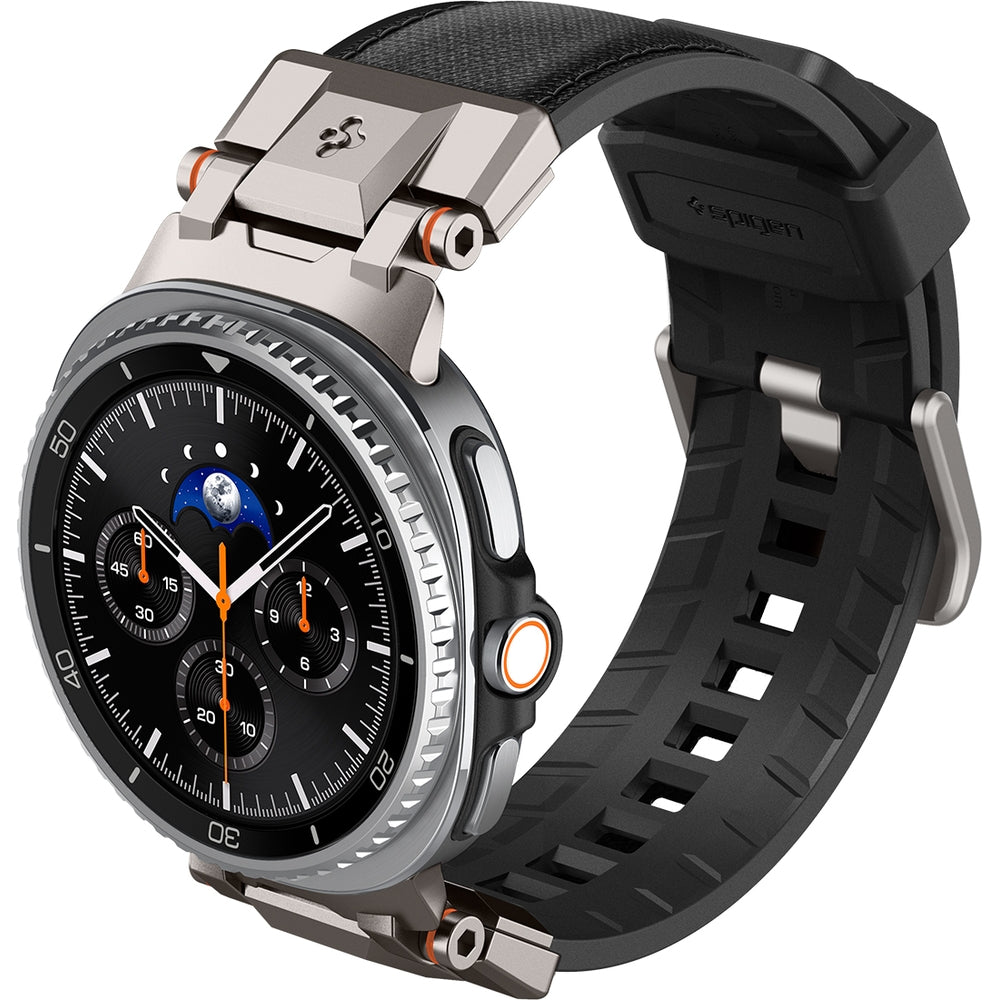 Armband für Galaxy Watch 8 / Classic, Spigen DuraPro Armor, Schwarz