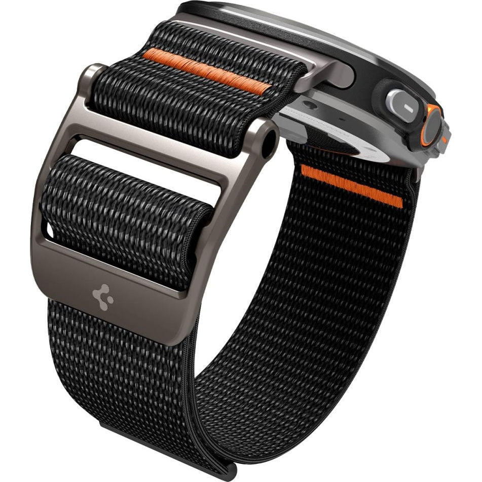 Armband für Galaxy Watch Ultra 2 / 1, Spigen DuraPro Flex Band, Schwarz