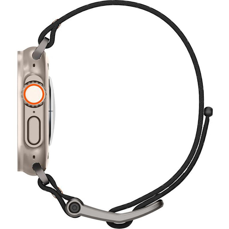 Armband für Apple Watch 49/46/45/44 mm, Spigen DuraPro Flex Ultra Band, Schwarz