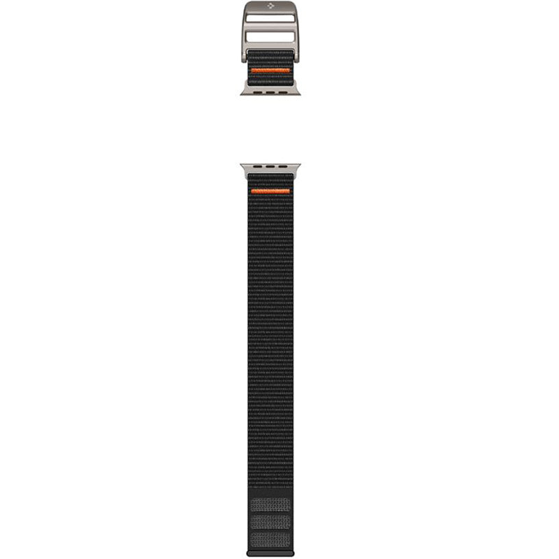 Armband für Apple Watch 49/46/45/44 mm, Spigen DuraPro Flex Ultra Band, Schwarz