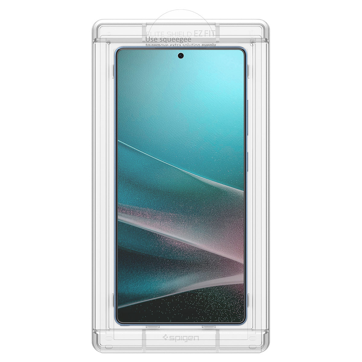 Bildschirmfolie + Applikator für Galaxy S25 Ultra, Spigen Elite Shield EZ Fit 1-Pack