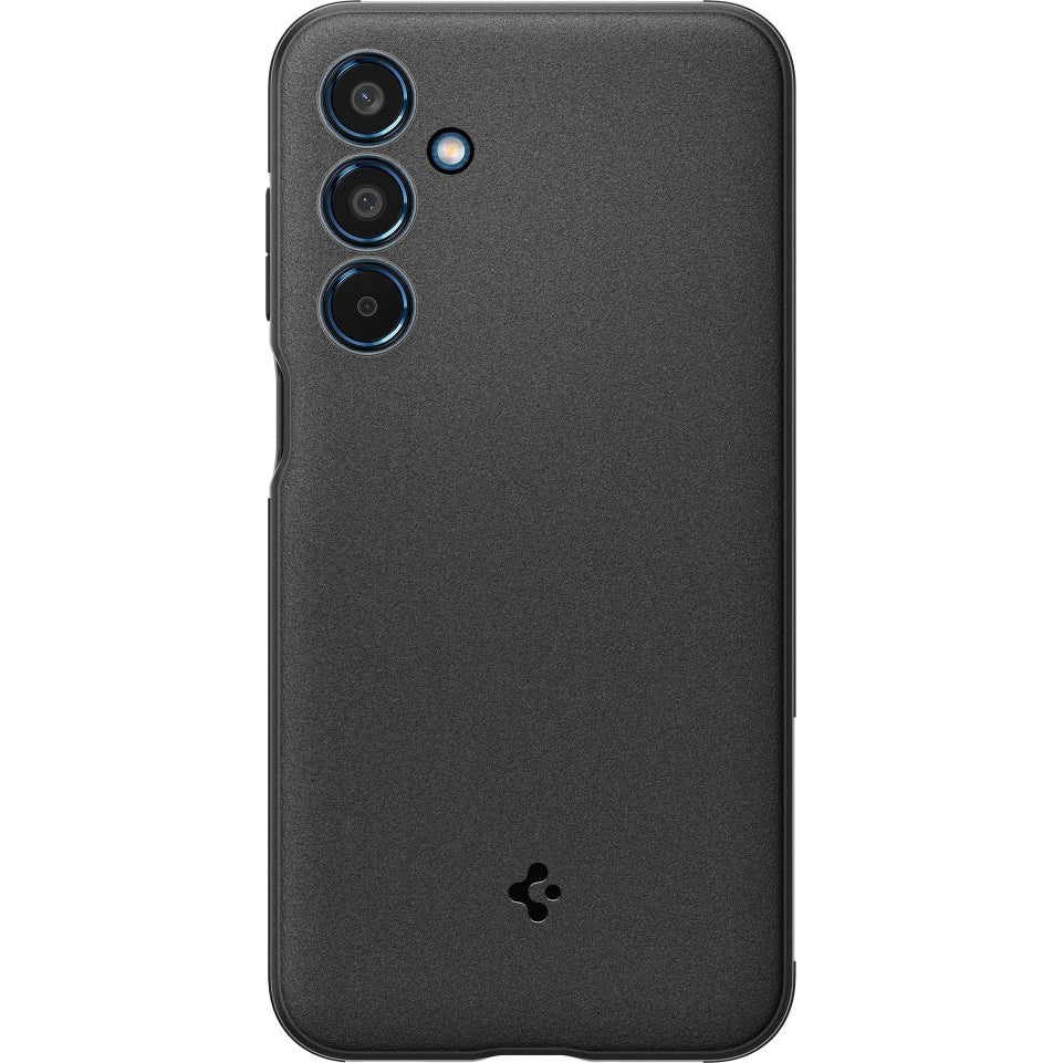 Handyhülle für Galaxy M35 5G, Spigen Essential SandBlast, Schwarz und Matte