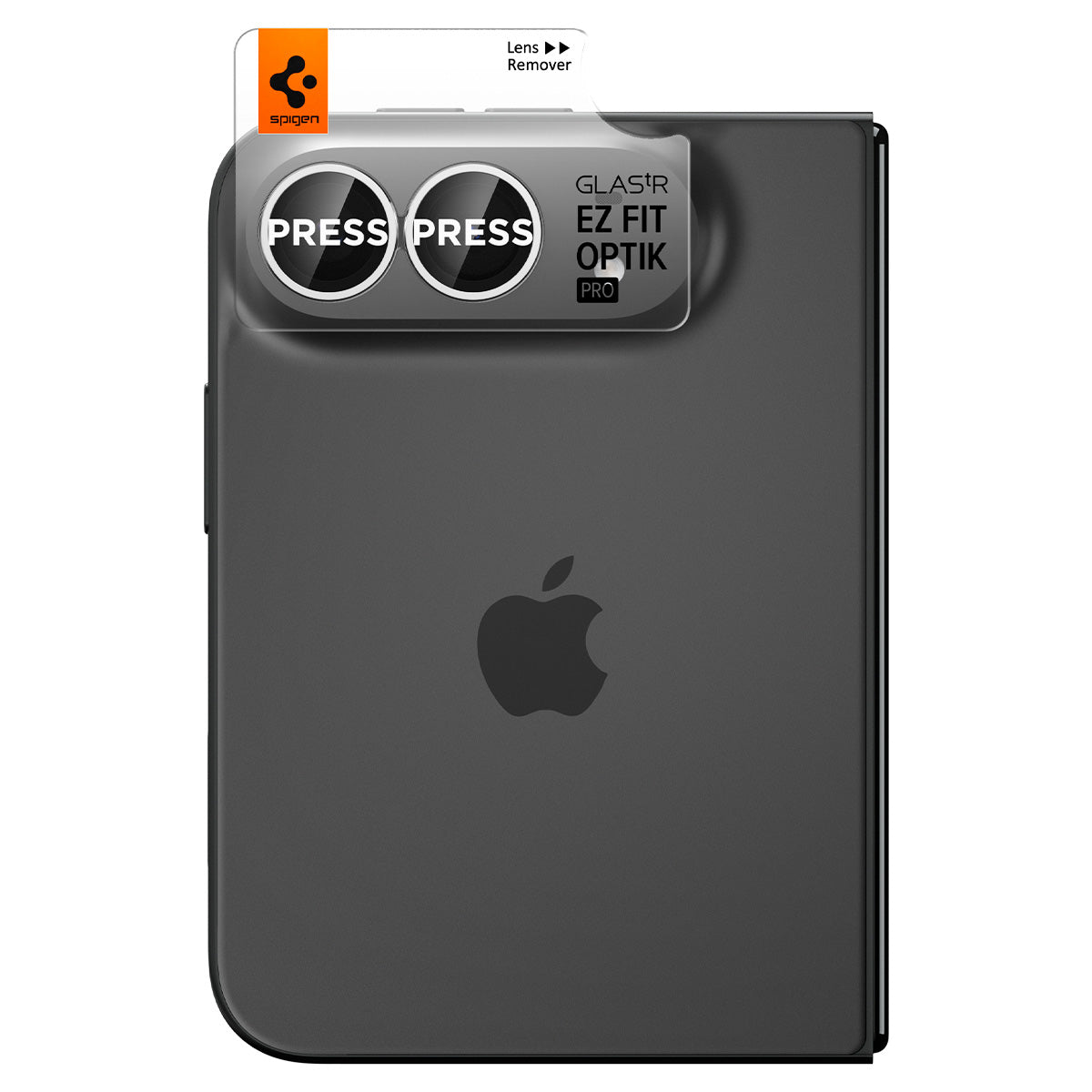 Glas für die Kamera für iPhone Ultra, Spigen Glas.tR EZ Fit Optik Pro 2-Pack, Weiß (6/7)