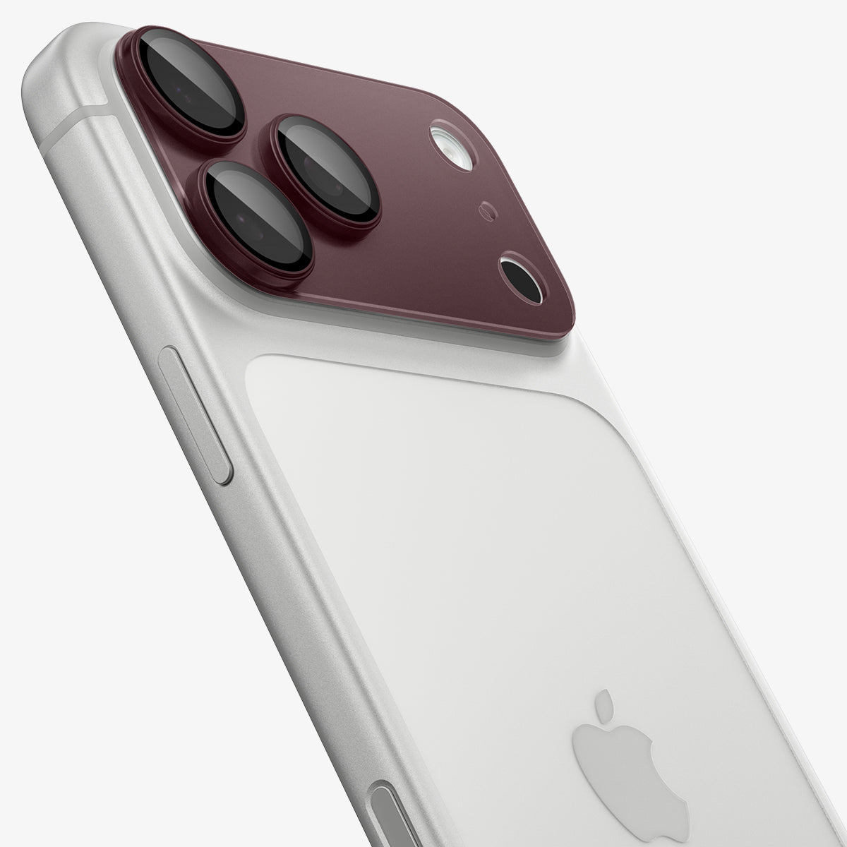 Glas für die Kamera für iPhone 18 Pro, Spigen Glas.tR Ez Fit Optik Pro XL 1-Pack, Rotwein (9/15)