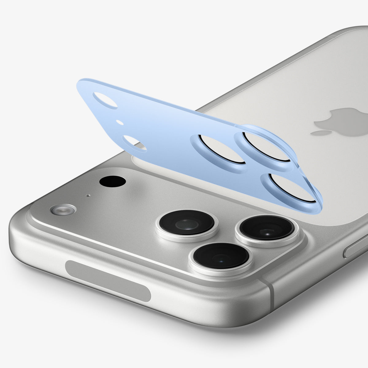 Glas für die Kamera für iPhone 18 Pro Max, Spigen Glas.tR Ez Fit Optik Pro XL 1-Pack, Blau (3/15)