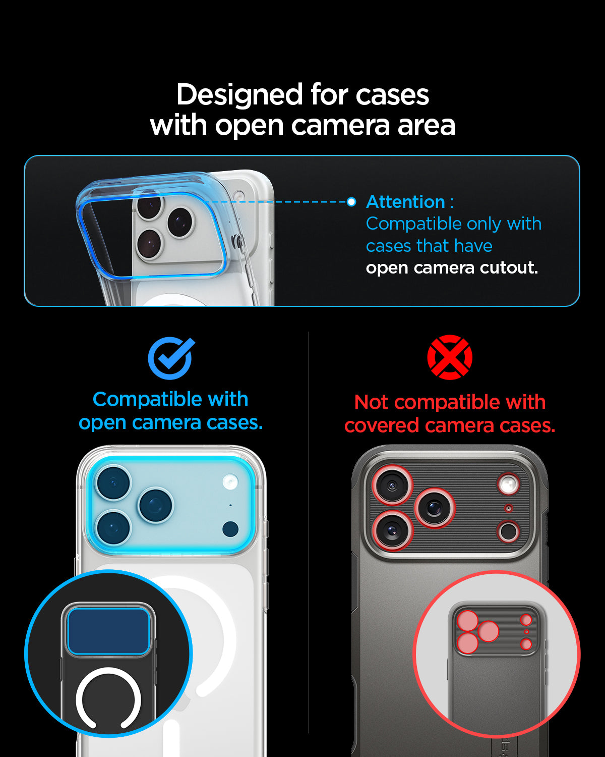Glas für die Kamera für iPhone 18 Pro Max, Spigen Glas.tR Ez Fit Optik Pro XL 1-Pack, Blau (5/15)