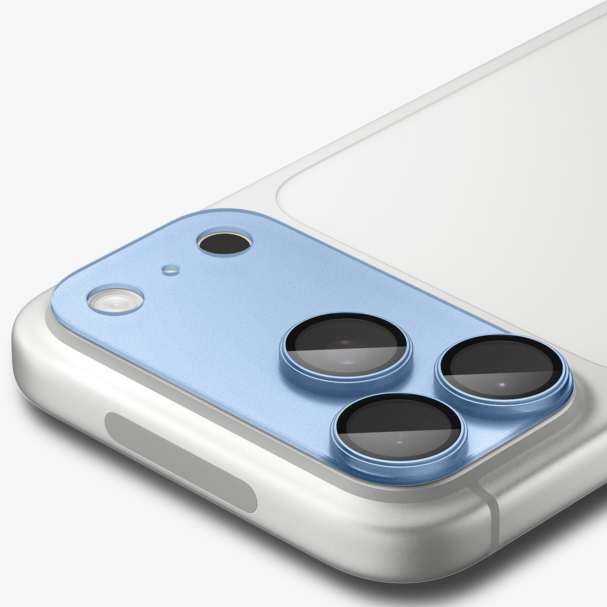 Glas für die Kamera für iPhone 18 Pro Max, Spigen Glas.tR Ez Fit Optik Pro XL 1-Pack, Blau (10/15)
