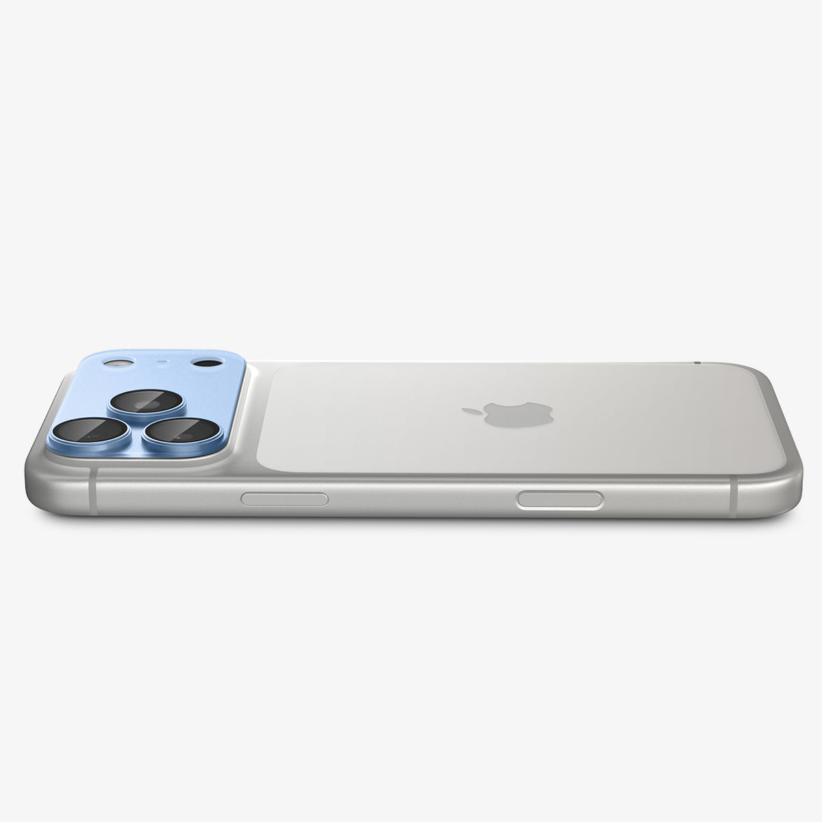 Glas für die Kamera für iPhone 18 Pro Max, Spigen Glas.tR Ez Fit Optik Pro XL 1-Pack, Blau (15/15)