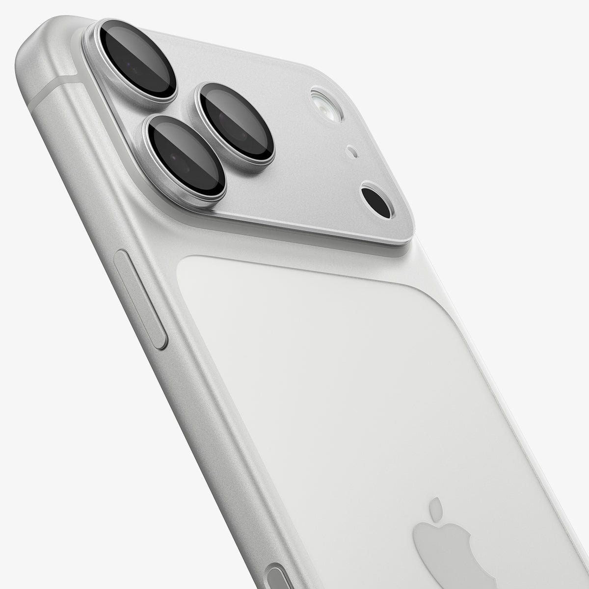 Glas für die Kamera für iPhone 18 Pro, Spigen Glas.tR Ez Fit Optik Pro XL 1-Pack, Silbern (9/15)
