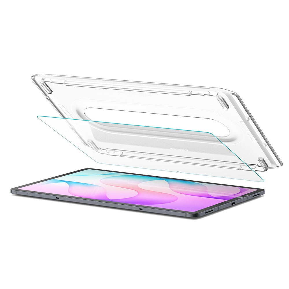 Glas + Applikator für Galaxy Tab S12 Plus, Spigen Glas.tR EZ Fit Pro 1-Pack (AC) (9/12)