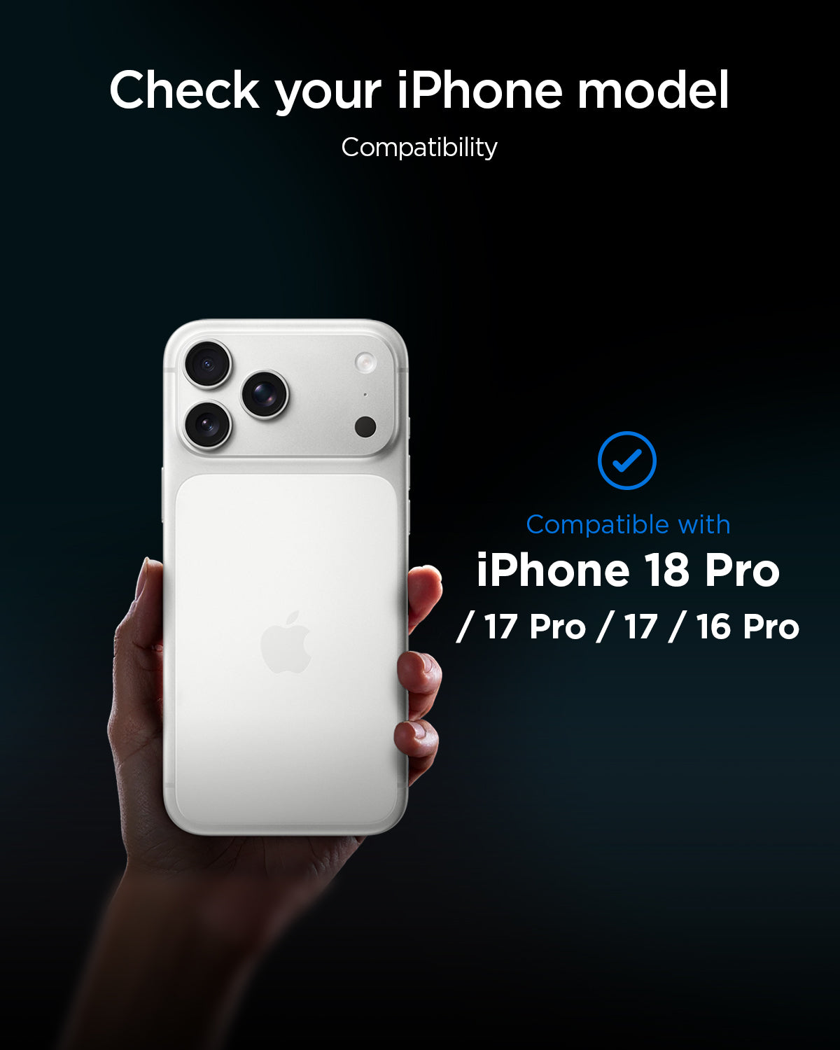 Glas + Applikator für iPhone 18 Pro / 17 Pro / 17 / 16 Pro, Spigen Glas.tR EZ Fit Pro 2-Pack (AC) (14/14)