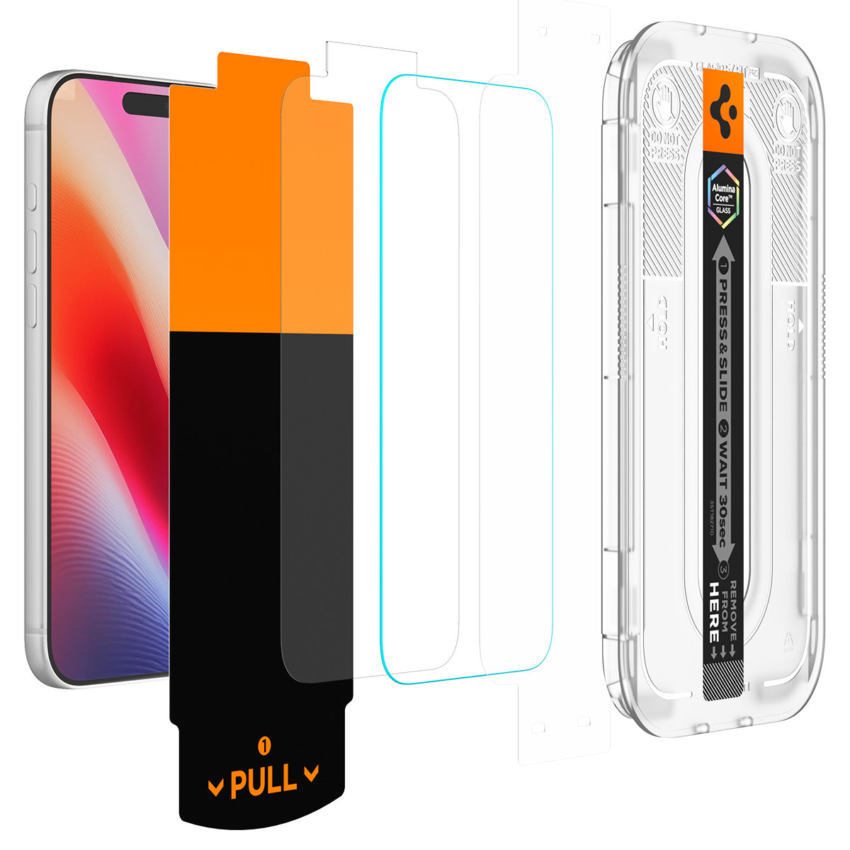 Glas + Applikator für iPhone 18 Pro Max / 17 Pro Max / 16 Pro Max, Spigen Glas.tR EZ Fit Pro 2-Pack (AC) (3/14)
