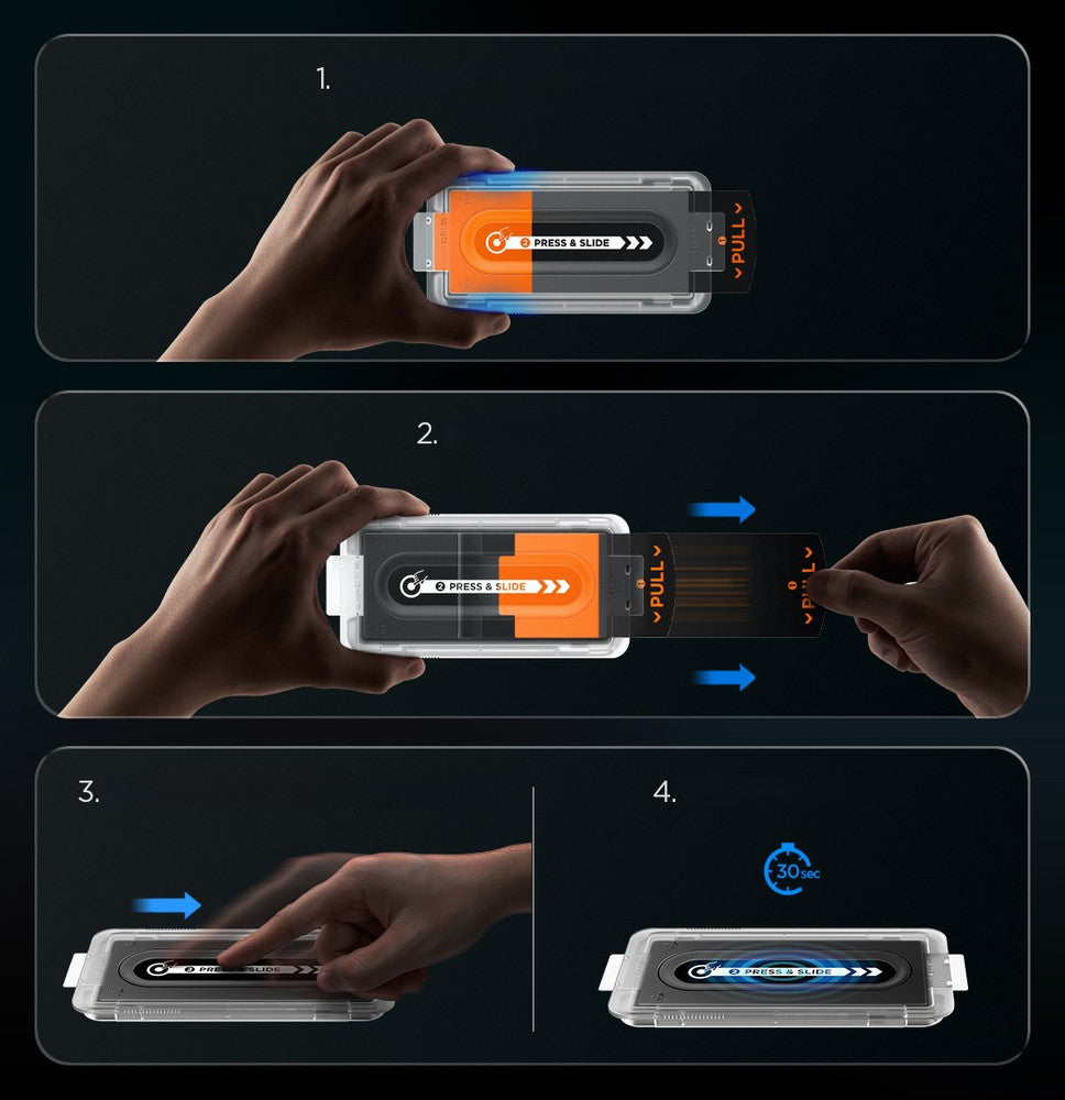 Glas + Applikator für Galaxy Z Fold8 Ultra / Fold7, Spigen Glas.tR EZ Fit Pro (AC) Privacy 1-Pack (5/12)