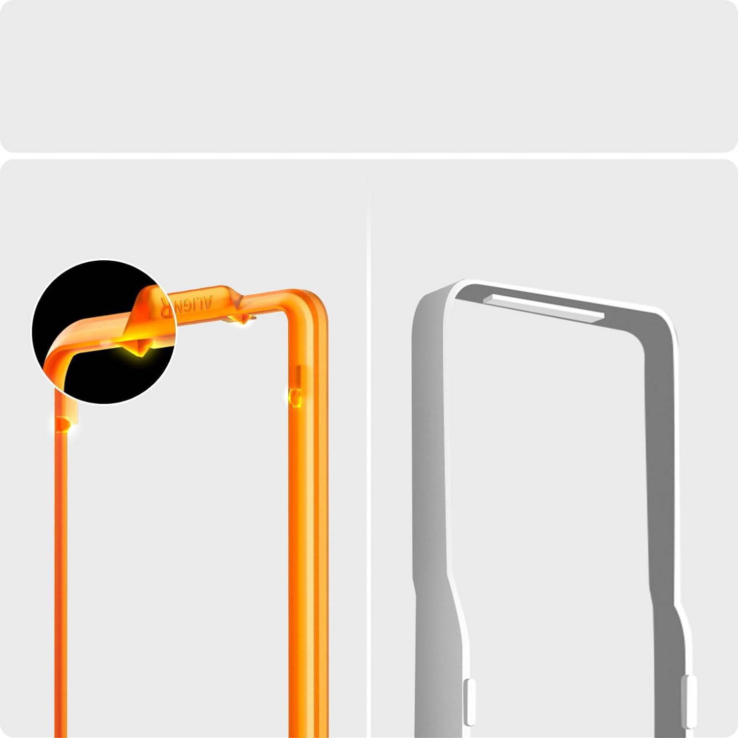 Glas für die Schutzhülle für Nothing Phone 2a / 2a Plus, Spigen Glas.tR AM 2-Pack