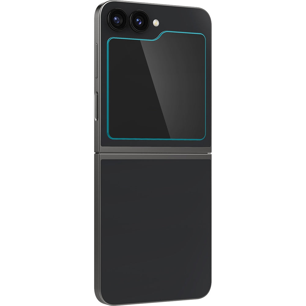 Glas für die Handyhülle für Galaxy Z Flip7 FE / Z Flip6, Spigen Glas.tR EZ Fit 2-Pack, Transparent