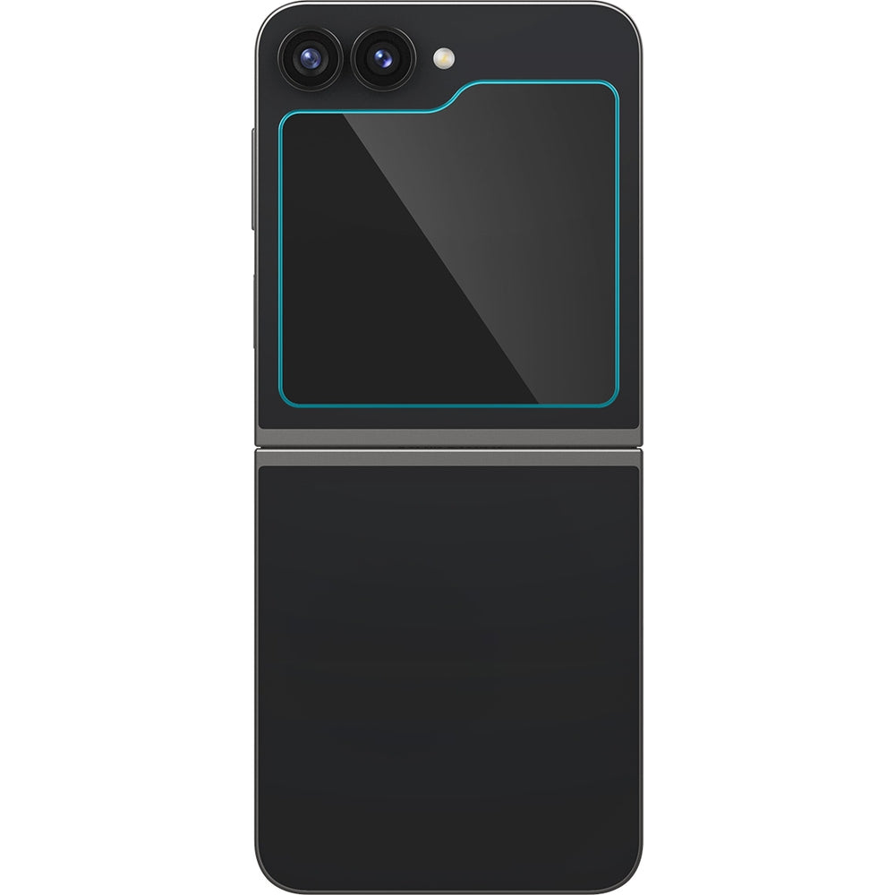 Glas für die Handyhülle für Galaxy Z Flip7 FE / Z Flip6, Spigen Glas.tR EZ Fit 2-Pack, Transparent